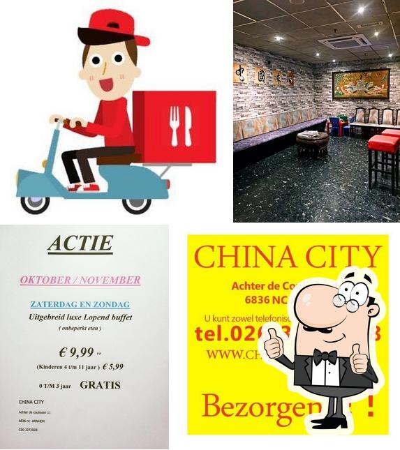 China city, Arnhem Restaurant menu and reviews