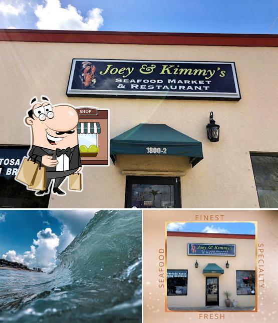 Mira cómo es Joey & Kimmy's Seafood Market & Restaurant por fuera