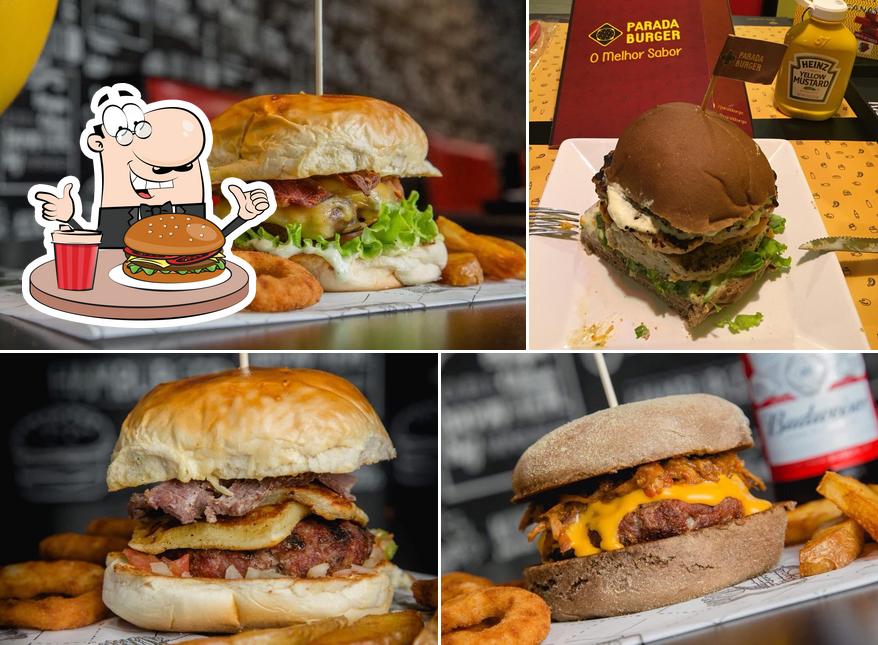 Os hambúrgueres do Parada Burger irão saciar uma variedade de gostos
