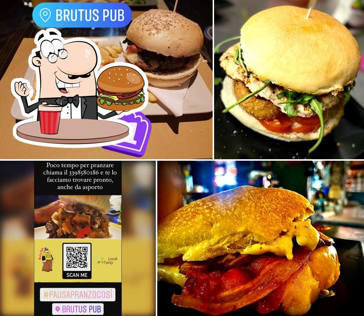 Gli hamburger di Brutus Pub potranno incontrare i gusti di molti