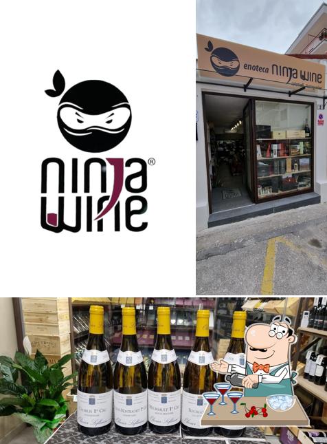 Enoteca Ninjawine sert des boissons alcoolisées