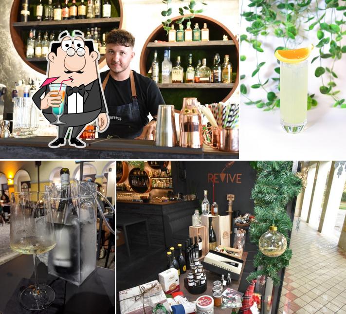 Revive Cocktail Bar Drink & Food