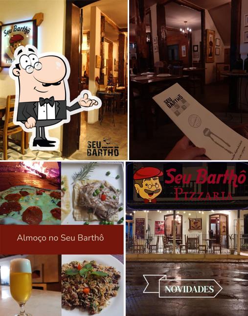 Veja imagens do interior do SEU BARTHÔ PIZZARIA