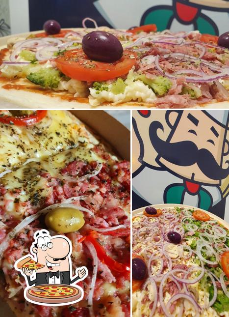 Experimente diferentes estilos de pizza