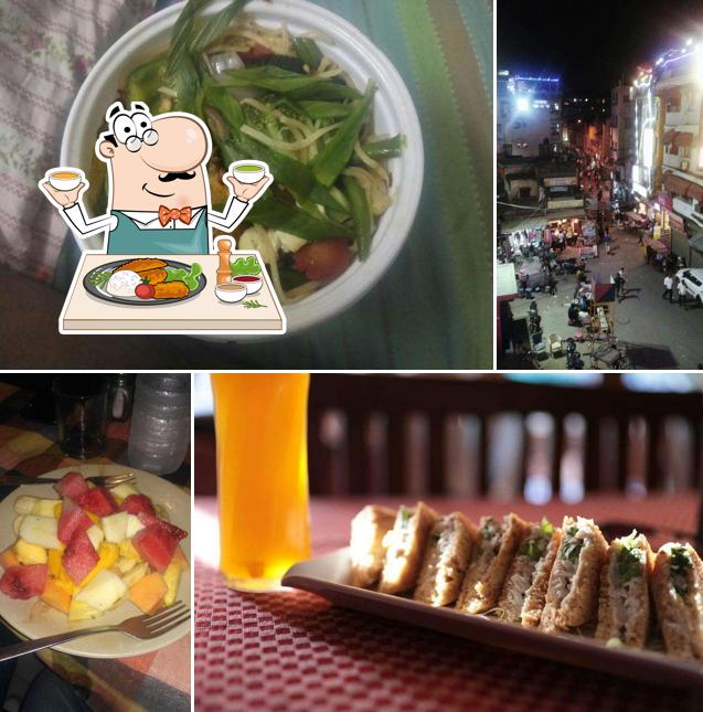 Food at The Exotic Cafe & Restaurant
