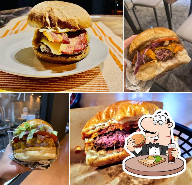 Os hambúrgueres do Ferris Burger irão saciar uma variedade de gostos