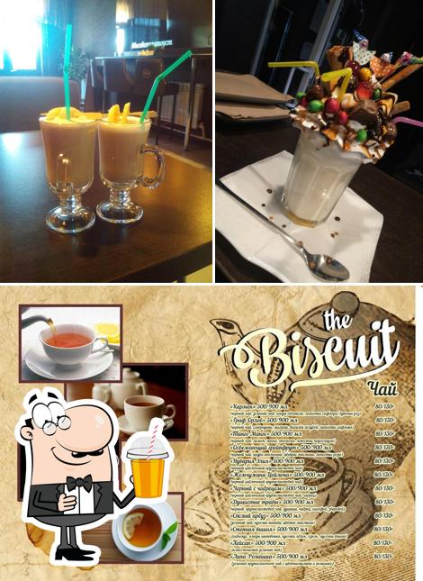 Enjoy a drink at Biscuit Cafe
