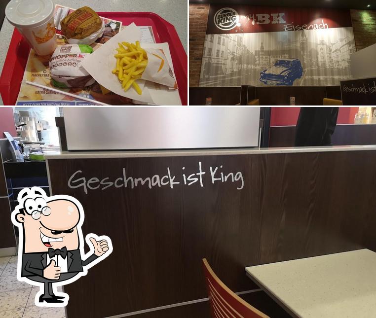 Burger King fast food, Eisenach, Mühlhäuser Str. 110 Restaurant menu