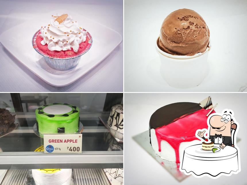 Enjoy one of the sweet dishes