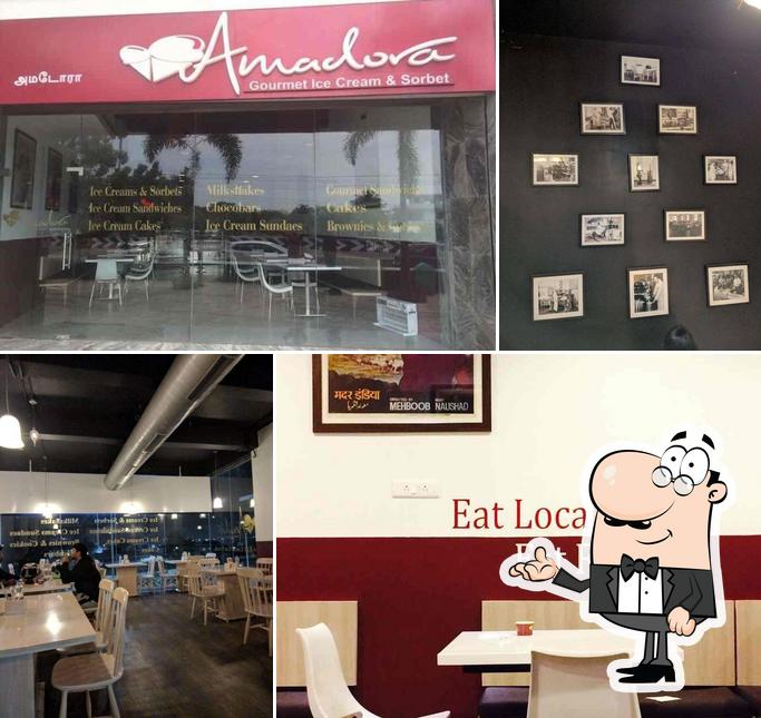 Amadora Gourmet Ice Cream & Sorbet, Chennai, Shop 7 (1st floor above
