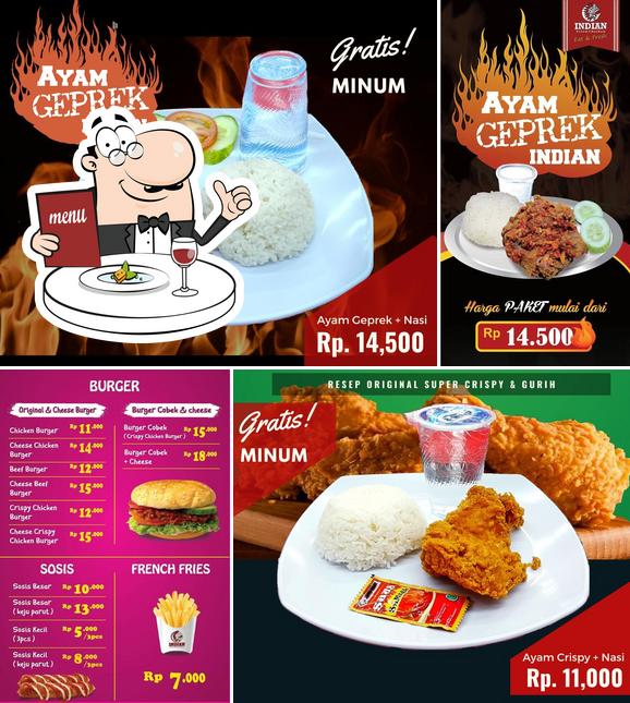 Ayam Geprek & Fried Chicken Indian Setu restaurant, Bekasi Regency ...