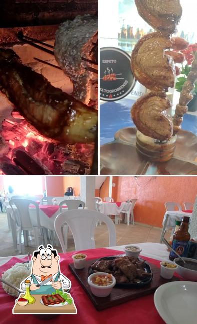 Costelas de porco em Churrascaria Sul Matogrossense