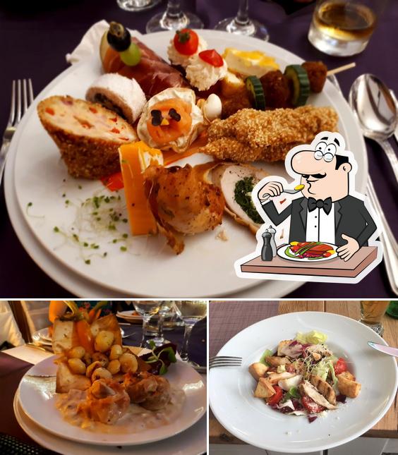 Блюда в "Restaurant Parc Athos"