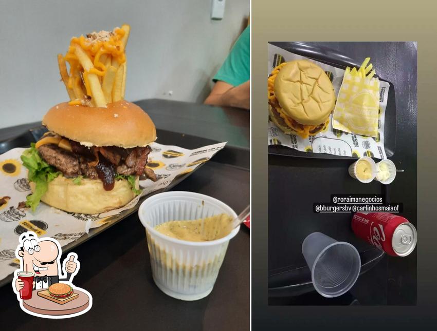 Consiga um hambúrguer no bburgersbv