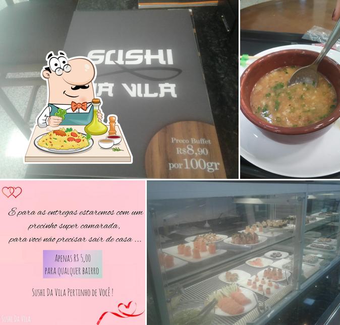 Platos en Sushi da Vila