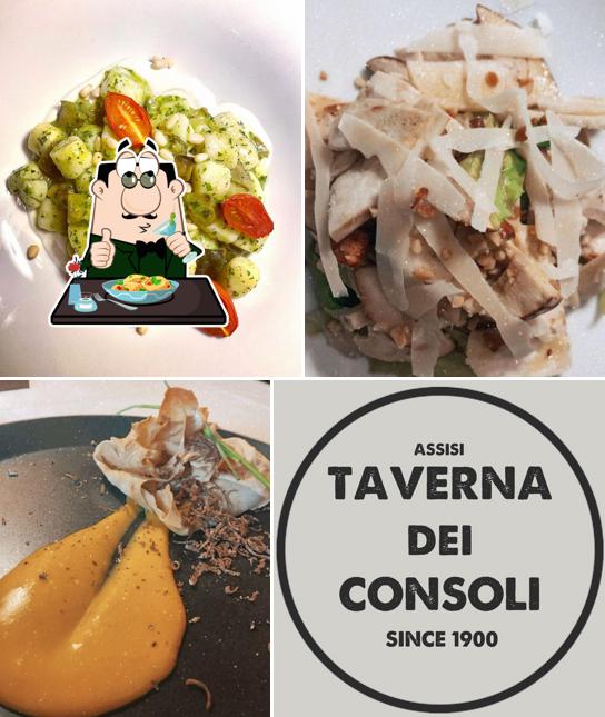 Plats à Taverna dei Consoli