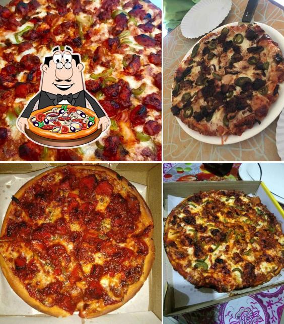 Try out different types of pizza