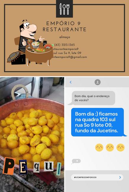 Platos en Empório 9 Restaurante