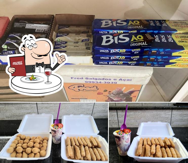 Comida em Fred Salgados e Açaí
