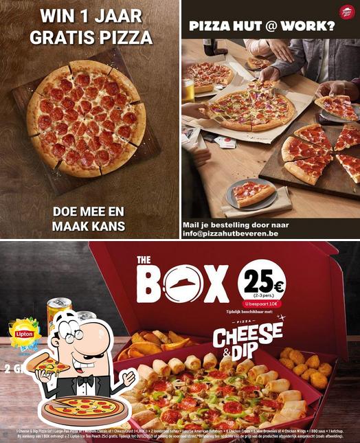 Choisissez des pizzas à Pizza Hut