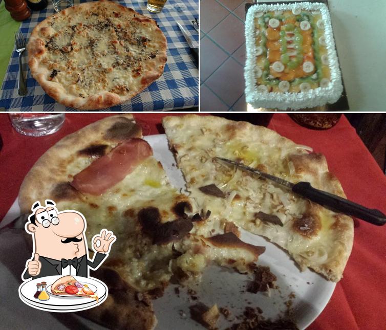 A Ristorante le Mura, puoi assaggiare una bella pizza