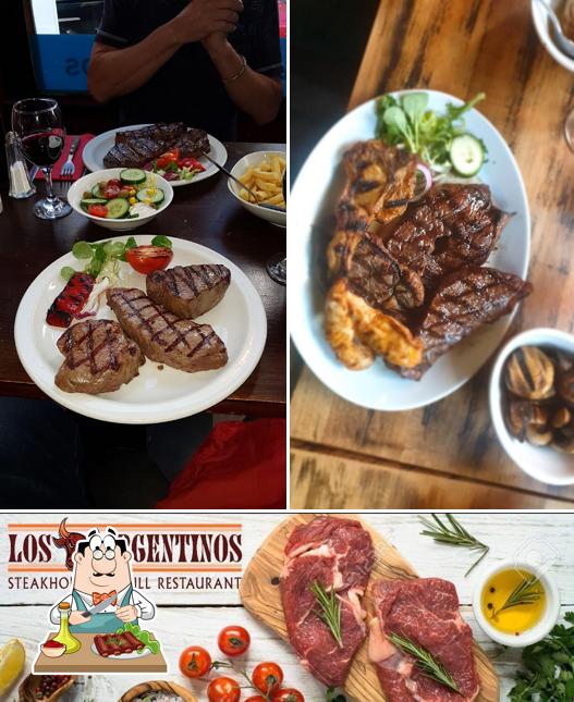 Закажите блюда из мяса в "Los Argentinos"