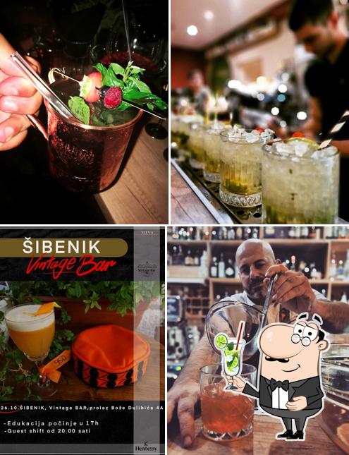 Vintage Bar propose une variété de boissons