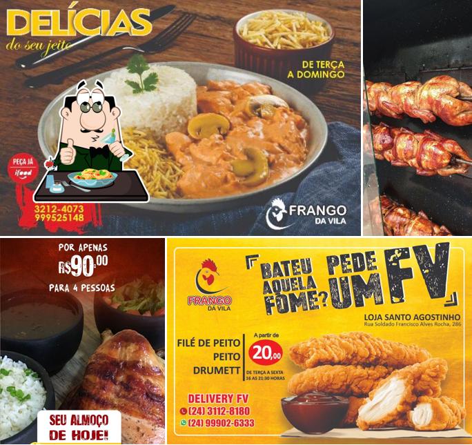 Platos en Frango da Vila Restaurante