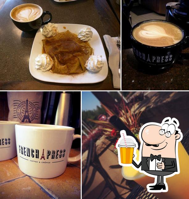 French Press Coffee and Crepes in Salem Restaurant menu and reviews