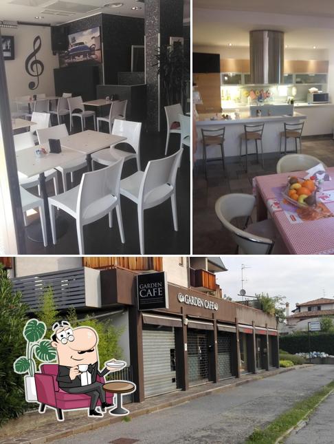 Gli interni di Garden Cafè