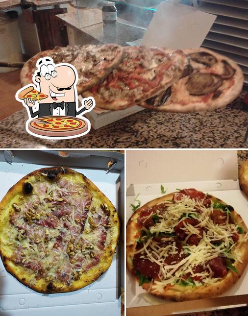 Scegli tra le molte varianti di pizza