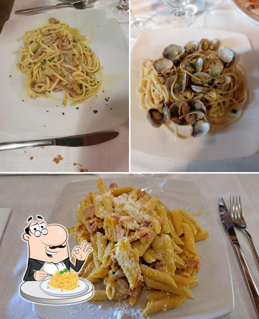 Spaghetti à la carbonara à Bucalì