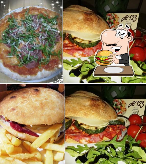 Hamburger al Al 123 Pucceria Pizzeria