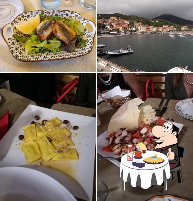 Holt einen Burger bei Approdo dell'Elba Ristorante