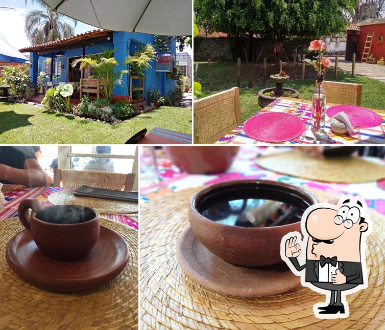 Взгляните на изображение ресторана "Café Febronia Pluma Hidalgo, Oaxaca."