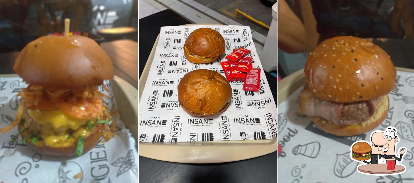 Experimente um hambúrguer no Hamburguer Insano - Bessa