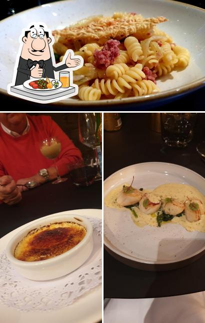 Crème brûlée und ravioli im Lo sfizio - Ristorante