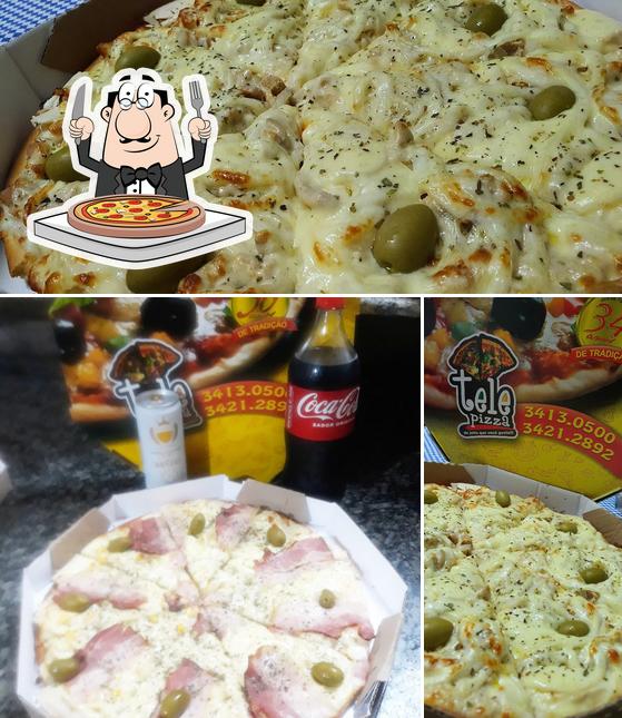 Consiga pizza no Pizzaria Telepizza