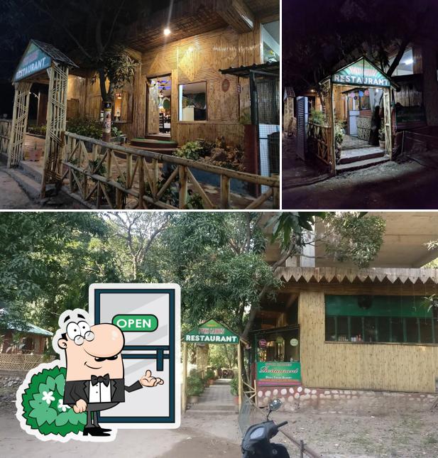 Check out how Tripto's Pizza at Swiss Garden, Tapovan looks outside