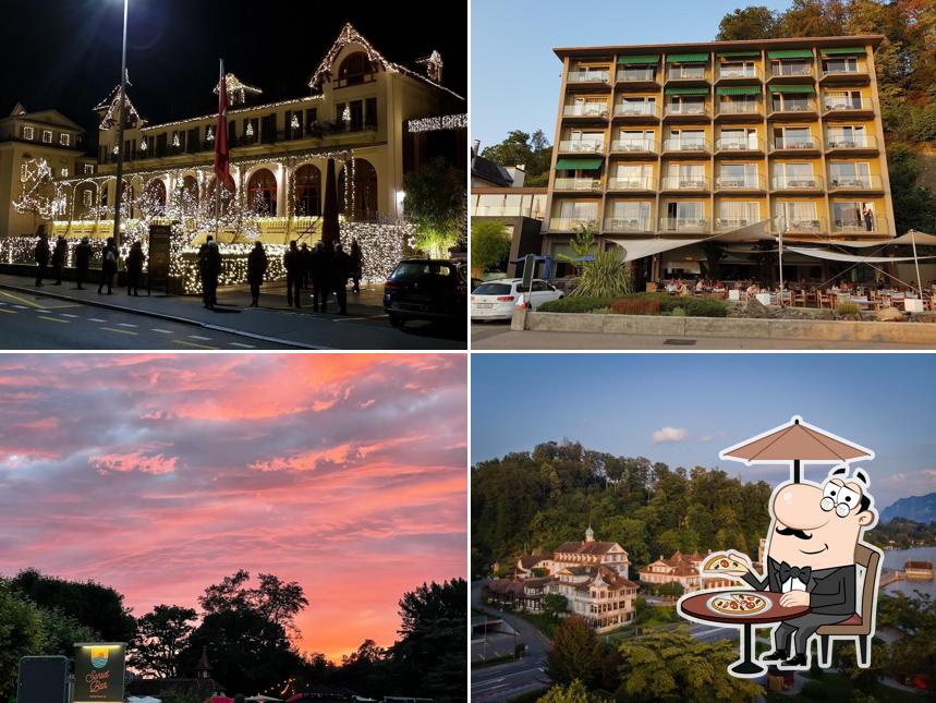 Puoi goderti l'aria fresca dal dehors di Hotel Seeburg Luzern
