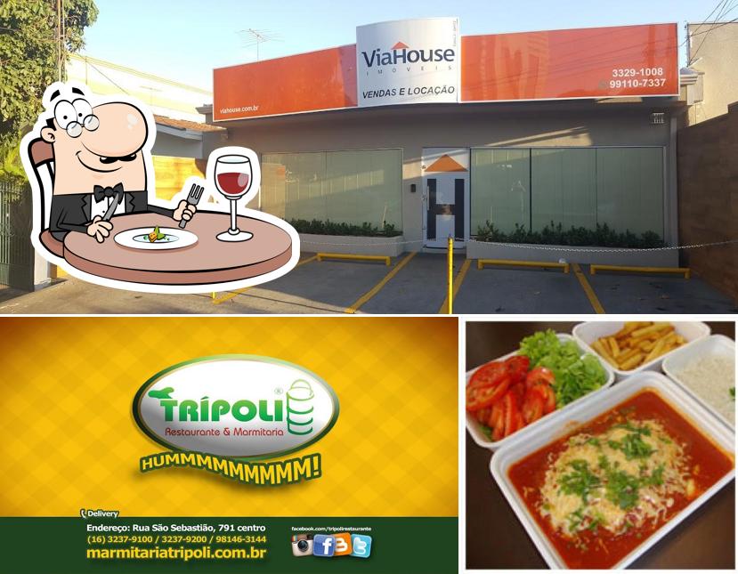 Platos en Restaurante Trípoli