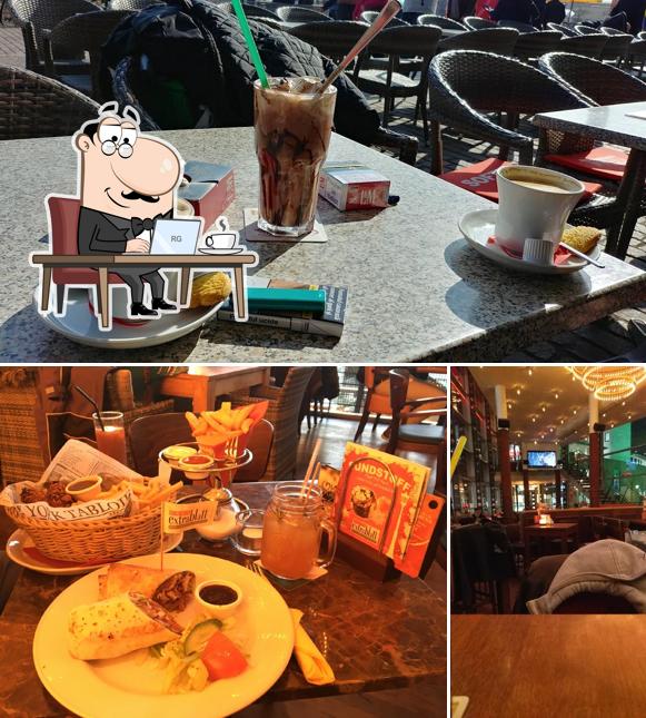 L'intérieur de Cafe Extrablatt Bocholt