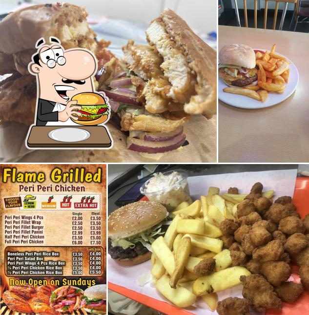 Get a burger at AK Grill (Halesowen)