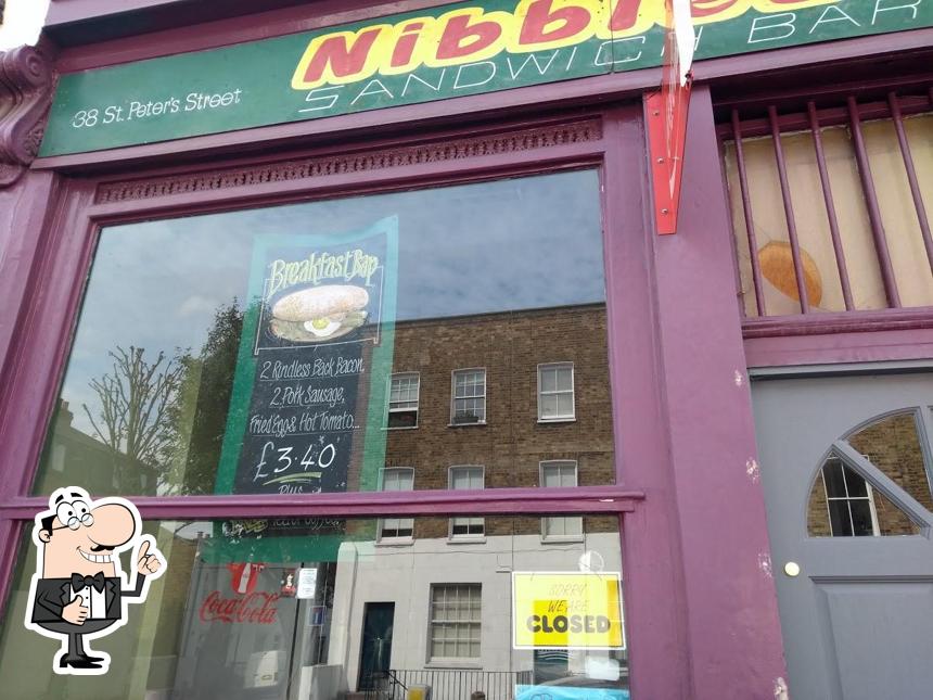 Nibbles, 38 St Peter's St in London Restaurant menu and reviews