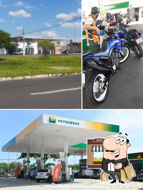 O exterior do Posto Petrobras