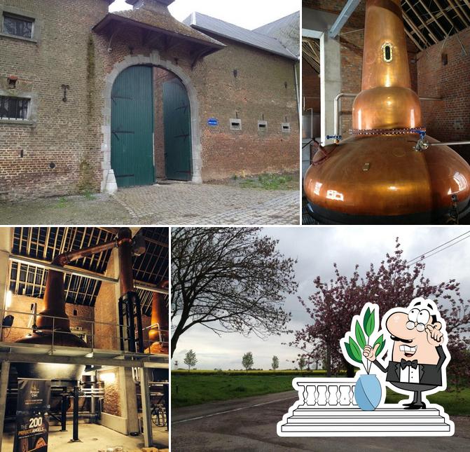 L'extérieur de Belgian Owl Distillery - Goreux Farm