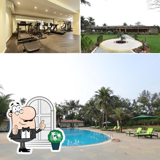 Check out how Varca Le Palms Beach Resort Goa looks outside