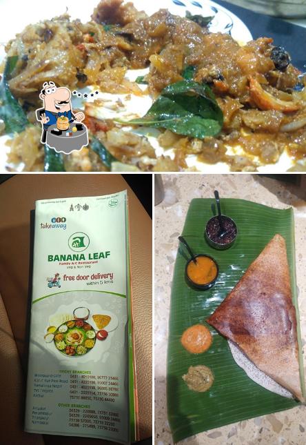 Food at Banana Leaf a/c Restaurant