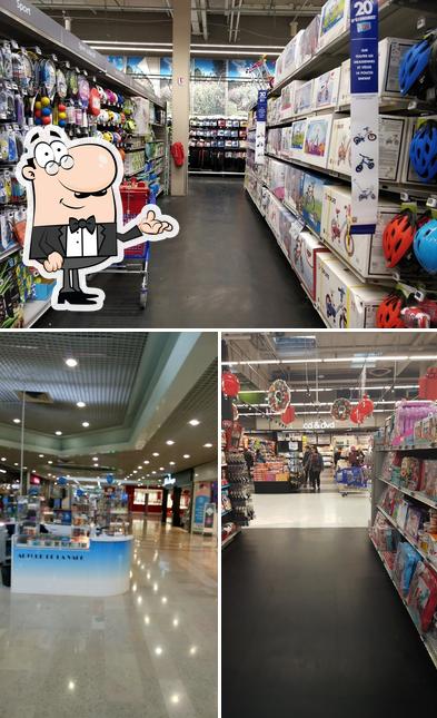 L'intérieur de Carrefour Pontault-Combault