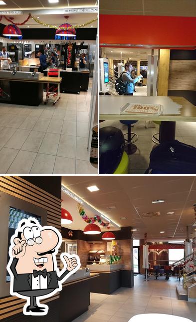 L'intérieur de McDonald's